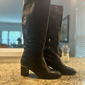 L.K Bennett Ammy Black leather boot Sz 41 (10)